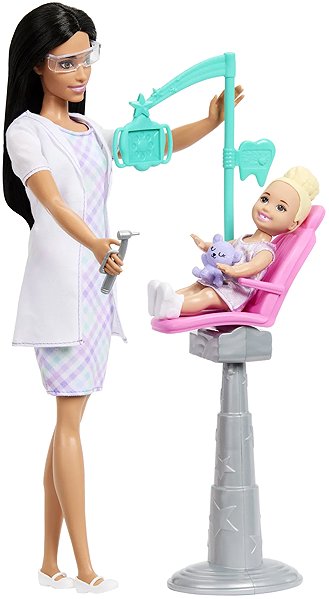 Puppe Barbie Beruf Zahnärztin brünett ...