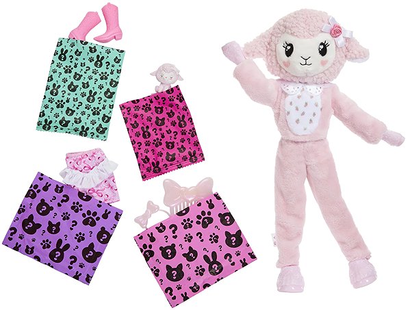 Puppe Barbie Cutie Reveal, Care Bears Süße Schleifen Rosa ...