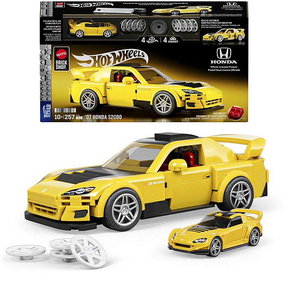 Building Set Mattel Brick Shop Hot Wheels Speed Series ´07 Honda S2000 ...