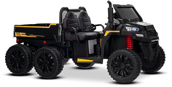 Beneo Motors Rider XXL 4×4 24V black electric ride-on car.