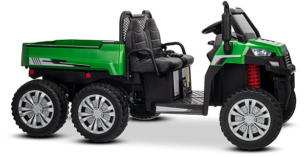 Beneo Motors Rider XXL 4×4 24V green electric ride-on car.