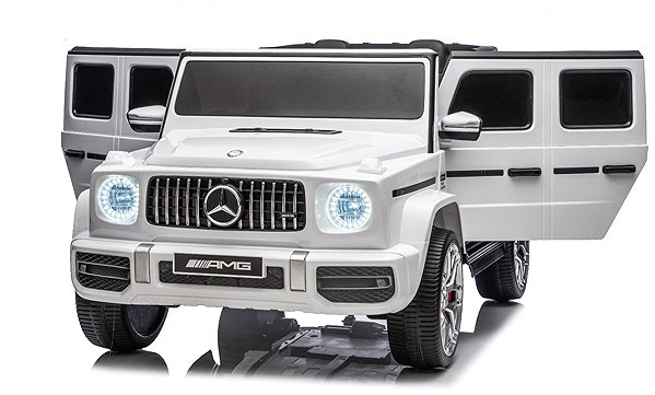Kinder-Elektroauto Beneo Motors Mercedes AMG G 63 4×4 24 V weiß ...