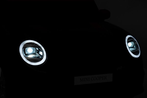 Kinder-Elektroauto Beneo Motors Mini Cooper JCW 12 V schwarz ...