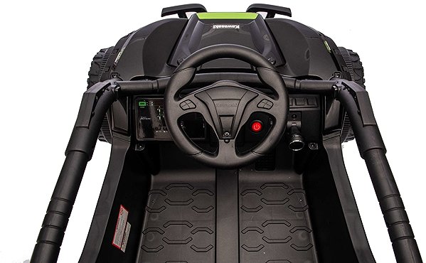 Beneo Motors Kawasaki Teryx KRX 1000 black electric ride-on car.
