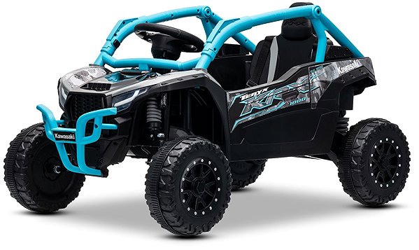 Kinder-Elektroauto Beneo Motors Kawasaki Teryx KRX 1000 blau ...