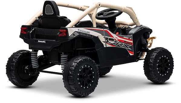 Kinder-Elektroauto Beneo Motors Kawasaki Teryx KRX 1000 khaki ...