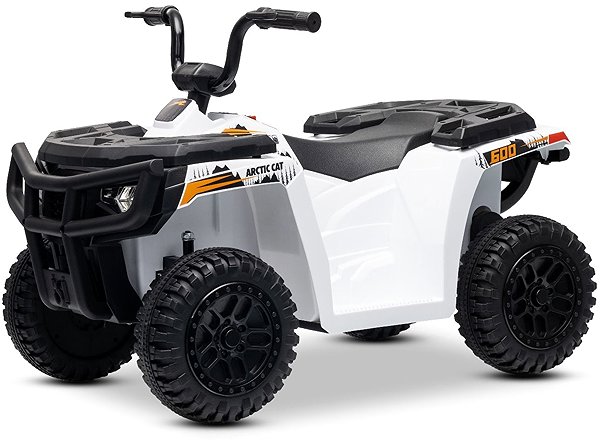 Beneo Motors Arctic Cat Alterra 600 12V children's quad bike in white.