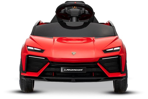 Beneo Motors Lamborghini Lanzador 12V red electric car for kids.