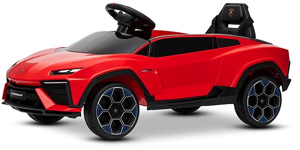 Beneo Motors Lamborghini Lanzador 12V red electric car for kids.