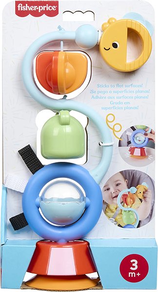 Babyrassel Fisher-Price Sensorisches Spielzeug für den Hochstuhl ...