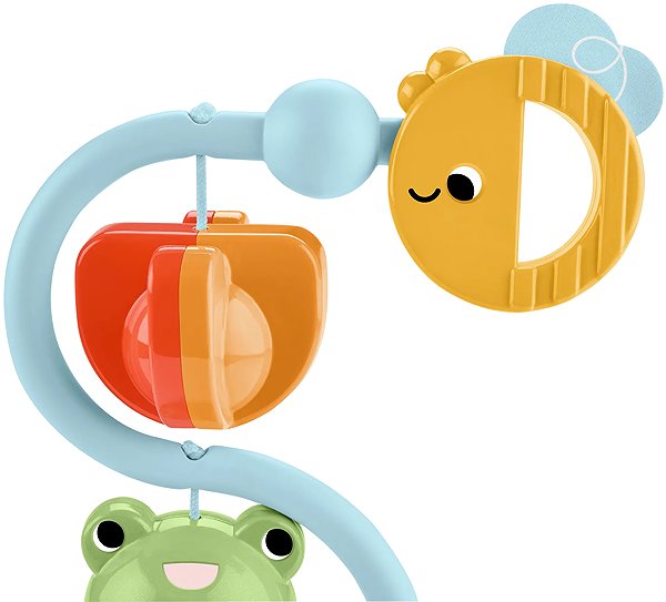 Babyrassel Fisher-Price Sensorisches Spielzeug für den Hochstuhl ...