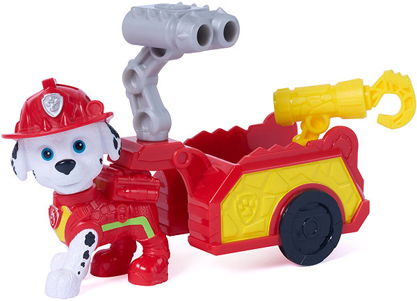 Figur Paw Patrol Dino Marshall mit Fahrzeug ...