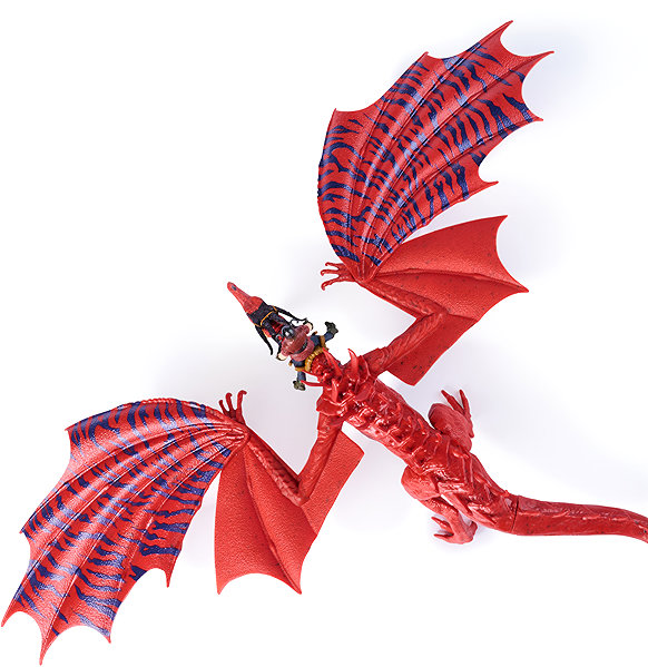Figur Drachenzähmen leicht gemacht Großer Drache & Wikinger Hakenzahn und Rotzbakke ...