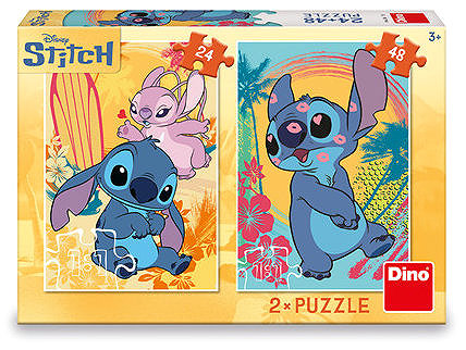 Puzzle Dino Zamilovaný Stitch ...