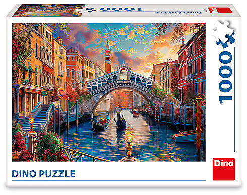 Puzzle Dino Gemaltes Venedig ...