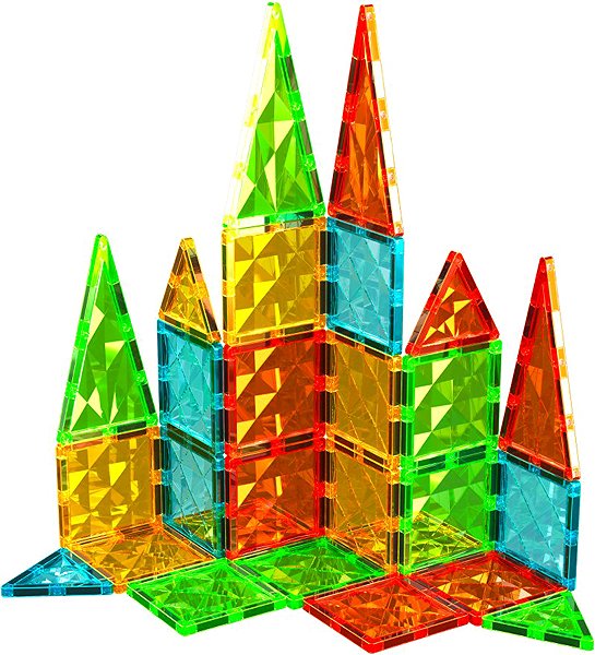 Bausatz Geomag Magnetic Tiles 60 Teile ...