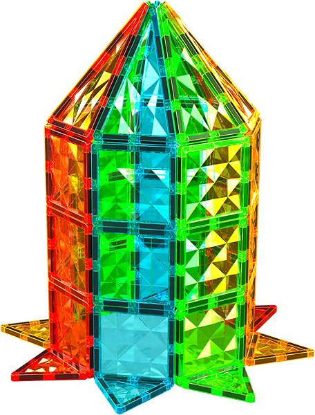 Building Set Geomag Magnetic Tiles 60 pieces ...