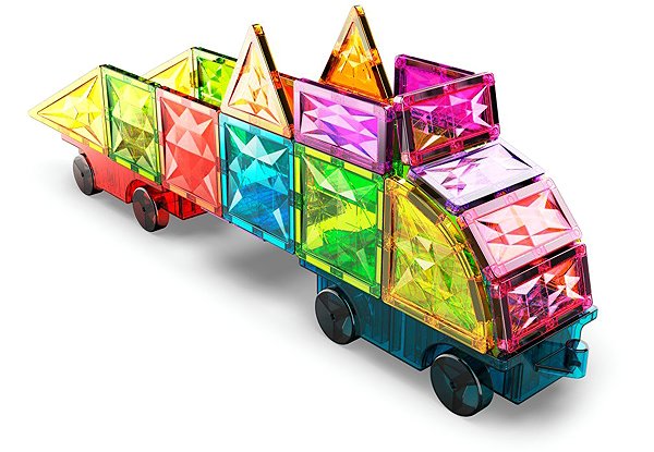 Building Set Geomag Magnetic Tiles Cars ...