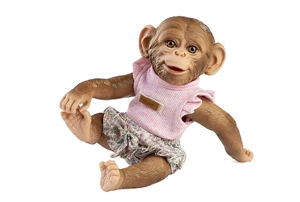 Puppenkleidung Guca OP994 Kleidung für Affenbaby Reborn mit Zubehör, 32 cm ...