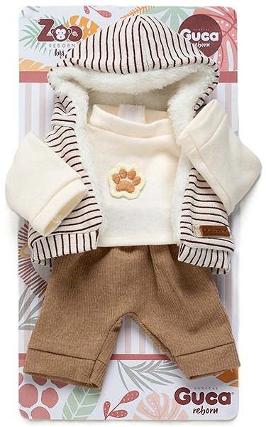 Puppenkleidung Guca OP987 Kleidung für Affenbaby Reborn, 32 cm ...