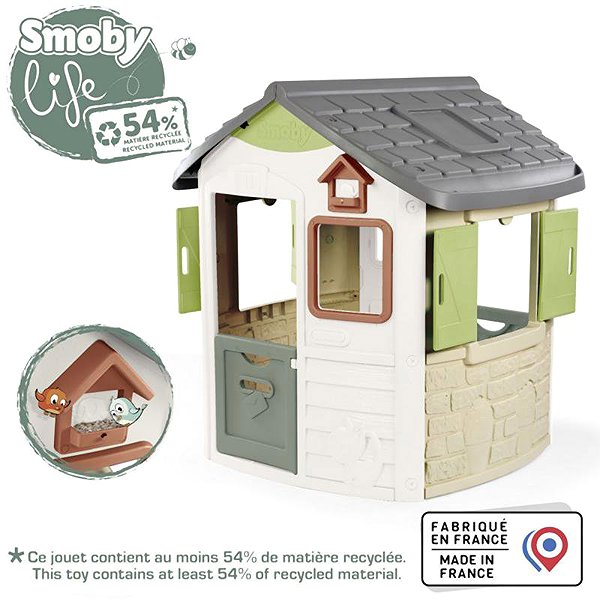 Kinderspielhaus Smoby Life Jura Lodge erweiterbar ...