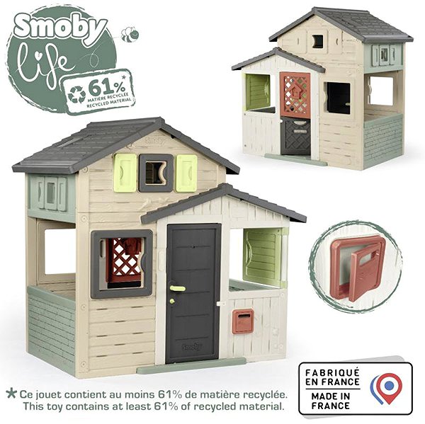 Kinderspielhaus Smoby Life Friends Evo ausbaufähig ...