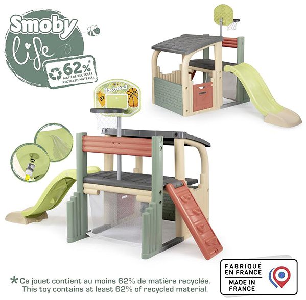 Kinderspielplatz Smoby Spielzentrum Life Fun ...