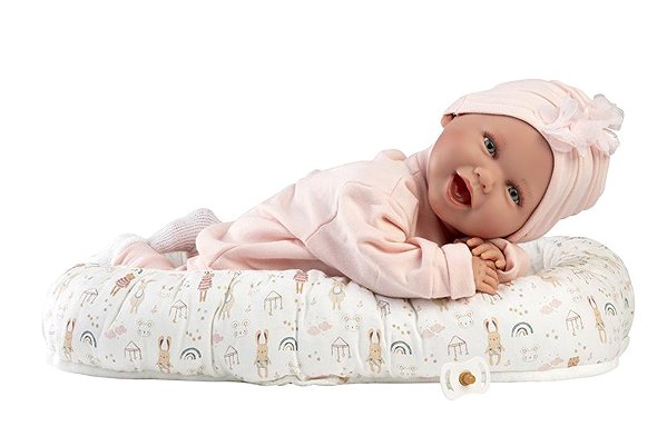 Játékbaba Llorens 74122 New Born - valósághű baba hangokkal, puha anyagból készült testtel - 42 cm ...