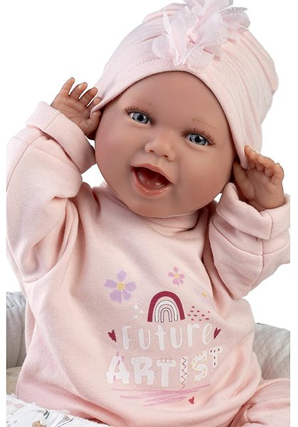 Játékbaba Llorens 74122 New Born - valósághű baba hangokkal, puha anyagból készült testtel - 42 cm ...