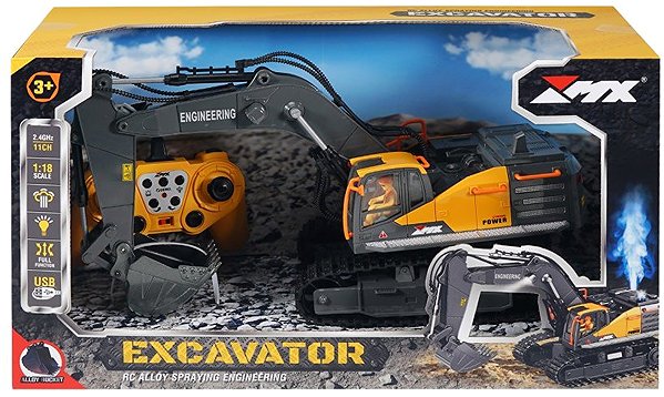 RC digger Alltoys Digger with Spray 1:18 2.4 GHz .