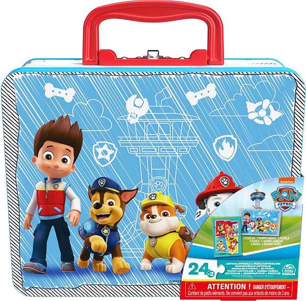 Puzzle SMG Paw Patrol Puzzle in Blechdose ...