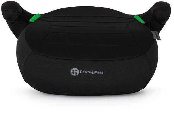 PETITE&MARS Zuno Coal Black car booster seat.