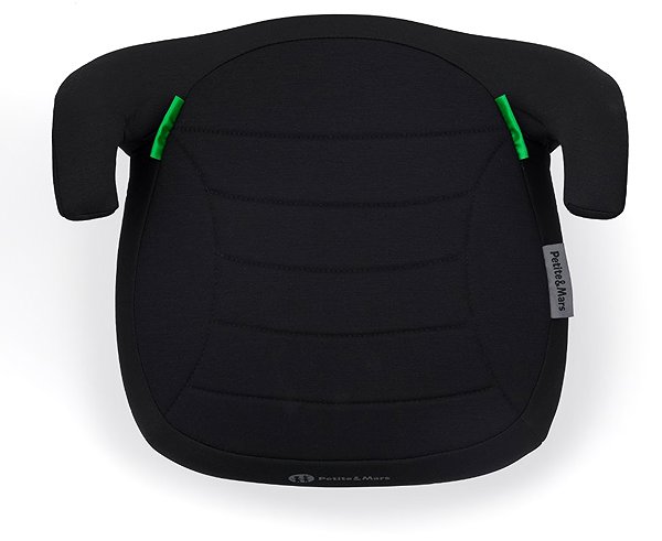 PETITE&MARS Zuno Coal Black car booster seat.