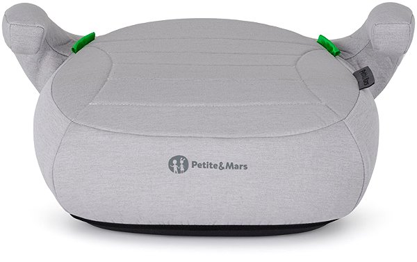 PETITE&MARS Zuno Gentle Grey car booster seat.