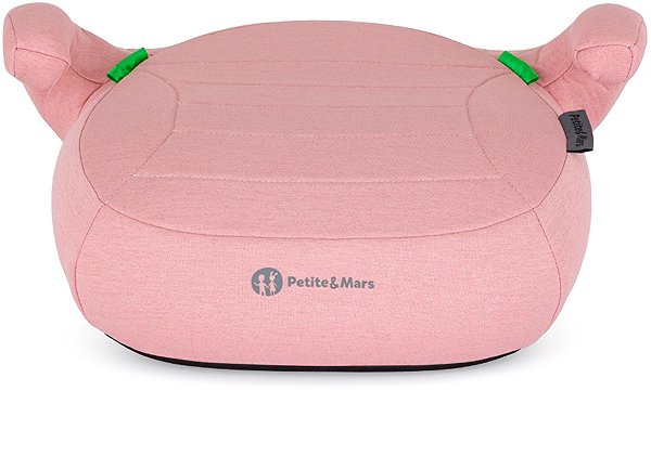 PETITE&MARS Zuno Han Pink car booster seat.