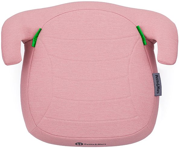 PETITE&MARS Zuno Han Pink car booster seat.