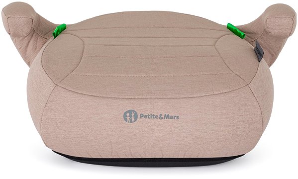 PETITE&MARS Zuno Tan Brown car booster seat.