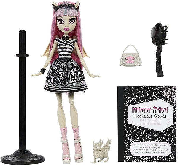 Játékbaba Monster High Retro Rochelle ...