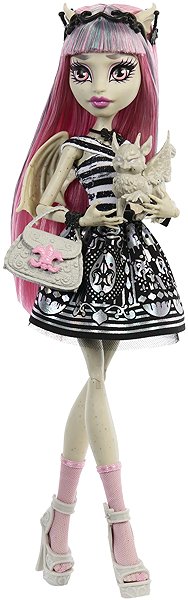 Játékbaba Monster High Retro Rochelle ...