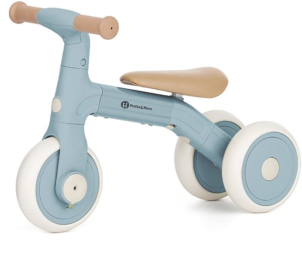 PETITE&MARS Bingo 3-in-1 Multifunctional Tricycle Sterling Blue.
