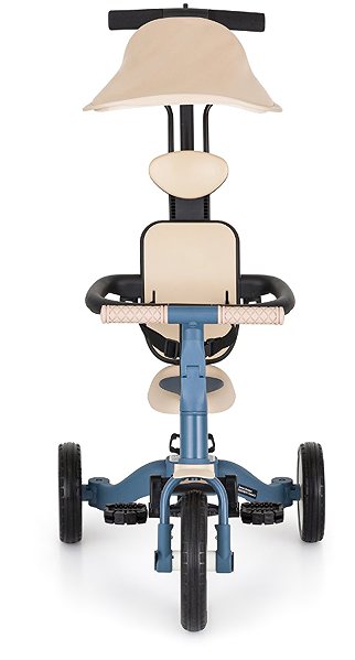 PETITE&MARS Turbo Plus 5in1 multifunctional tricycle Ocean Blue.