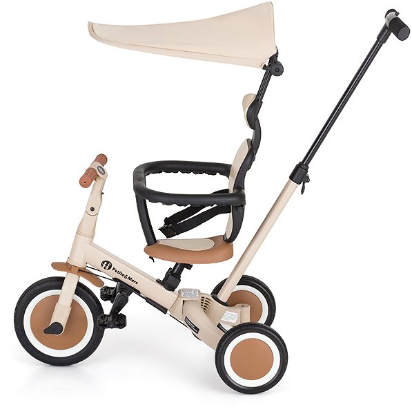 PETITE&MARS Turbo Plus 5in1 multifunctional tricycle Desert Sand.