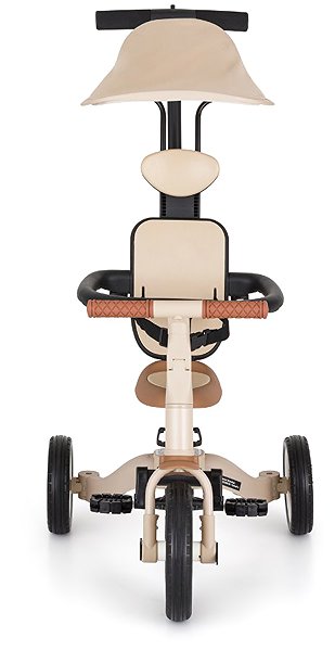 PETITE&MARS Turbo Plus 5in1 multifunctional tricycle Desert Sand.