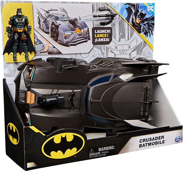 Figur Batman Batmobile mit Figur - 10 cm ...