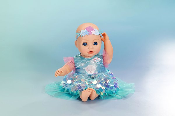 Játékbaba ruha BABY born sellő ruha ...