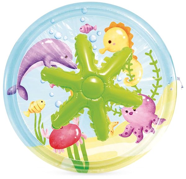 Intex Pool with Spray Palm Tree children's pool.
