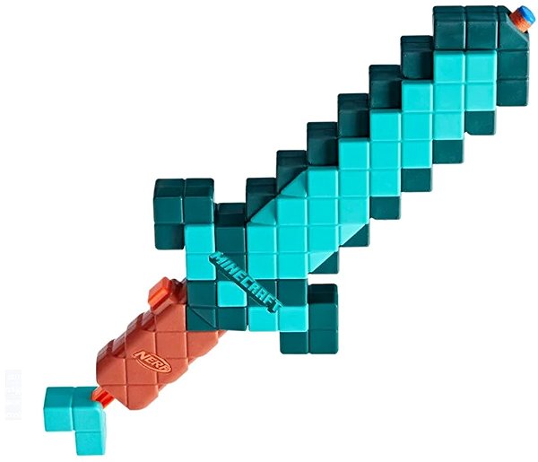Nerf puska Nerf Minecraft gyémánt csákány ...