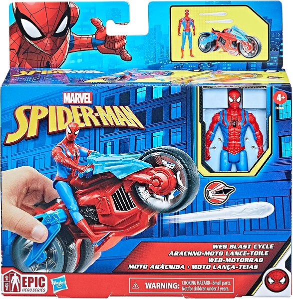 Figur Spider-Man BND Web Blast Vehicle ...