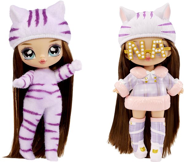 Bábika Na! Na! Na! Surprise Fuzzy bábika – Tabby Cat Girl ...