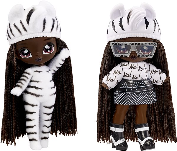 Bábika Na! Na! Na! Surprise Fuzzy bábika – Zebra Girl ...
